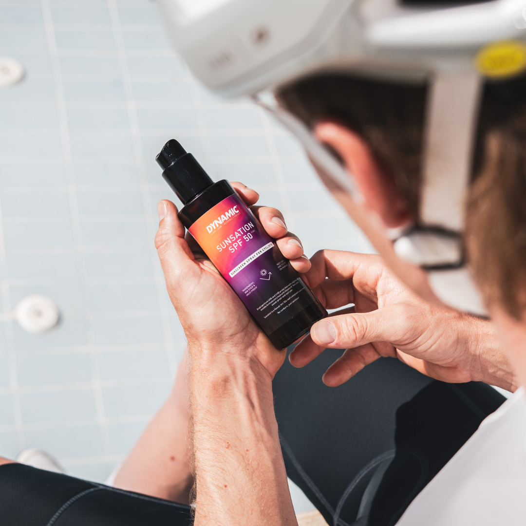 DYNAMIC SUNSATION SPF 50 při použití