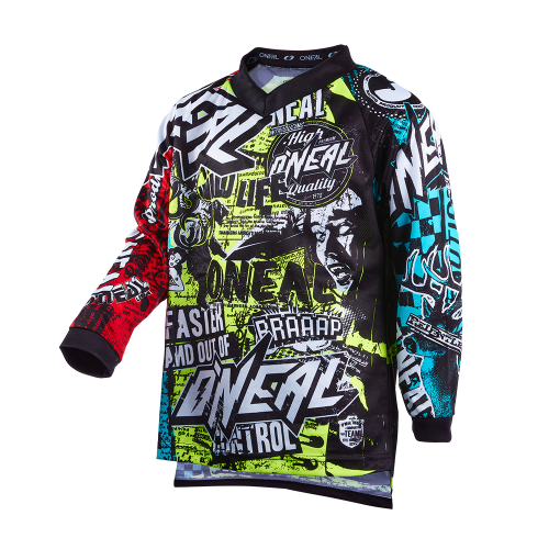 O'NEAL ELEMENT WILD Junior langærmet trøje Multi