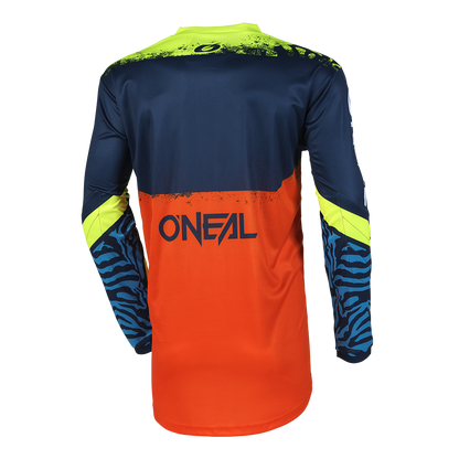 Dres O'NEAL ELEMENT SHOCKER Junior Dolgi Rokavi Modra/Oranžna