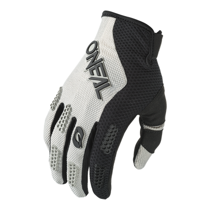 Rokavice O'NEAL ELEMENT RACEWEAR črne/sive