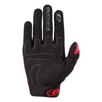 Mănuși O'NEAL ELEMENT RACEWEAR Junior negre/roșii