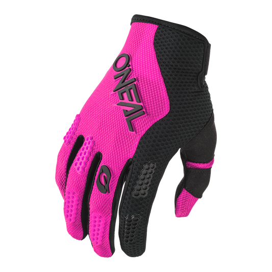 Rukavice O'NEAL ELEMENT RACEWEAR Femme černá/růžová