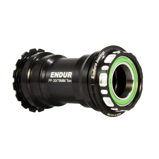 ENDURO BEARINGS TORQTITE BBright 24mm Axle Stainless Steel Black Bottom Bracket