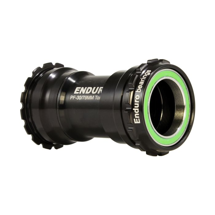 ENDURO BEARINGS TORQTITE BBright Bottom Bracket 30mm Axle Stainless Steel Black