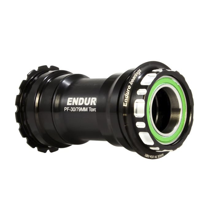 ENDURO BEARINGS TORQTITE BBright 24mm Axle XD-15 Pro Ceramic Black Bottom Bracket