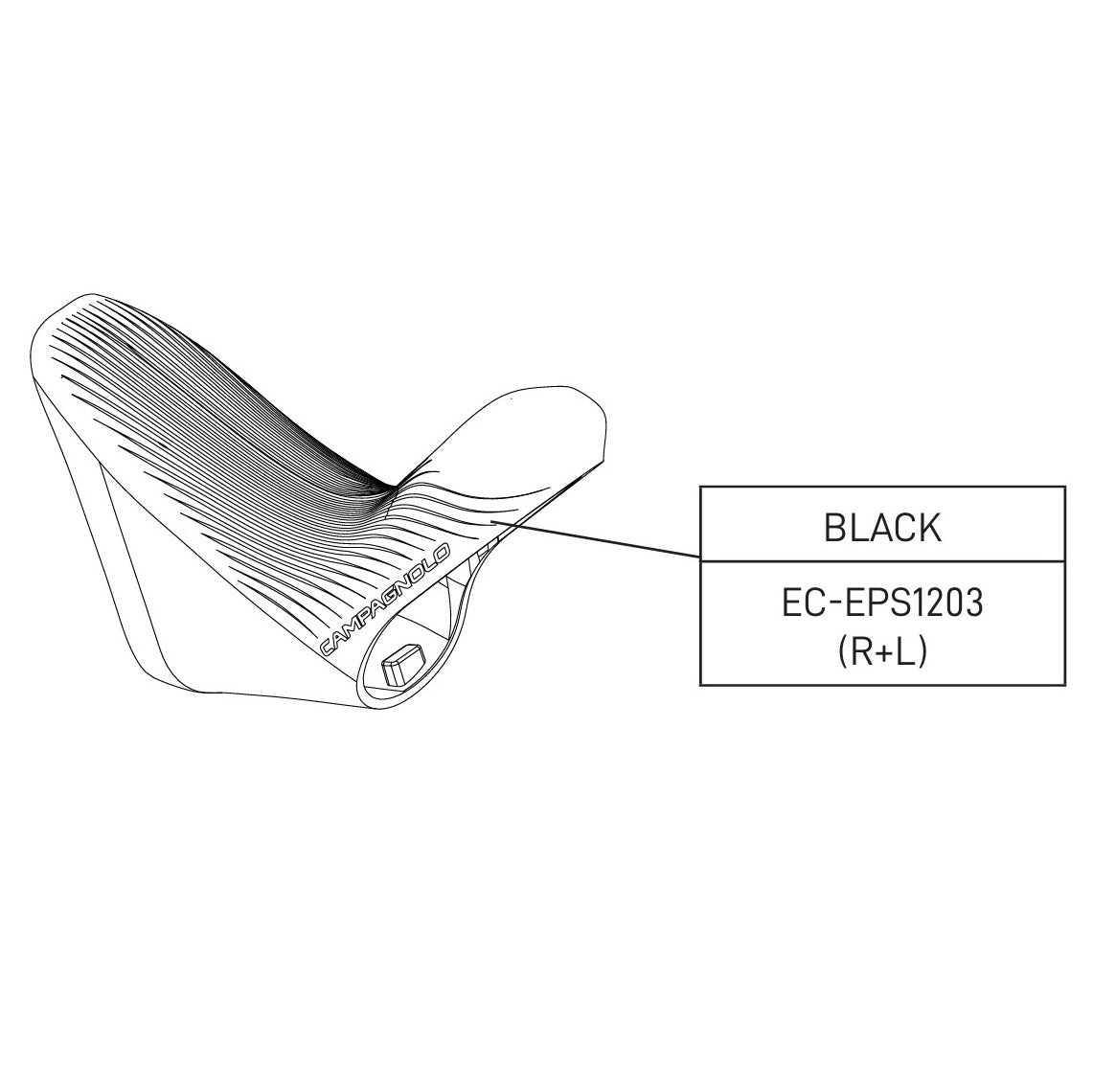 Bremsegrebsdæksler CAMPAGNOLO SUPER RECORD 12V EPS