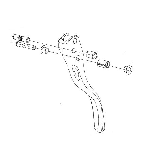 Venstre Bremsegreb CAMPAGNOLO CHORUS 12V 2020