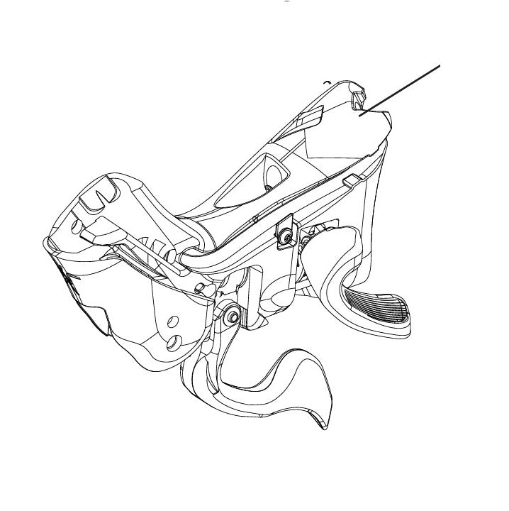 CAMPAGNOLO EKAR 13S Left Shifter Body Disc Brake