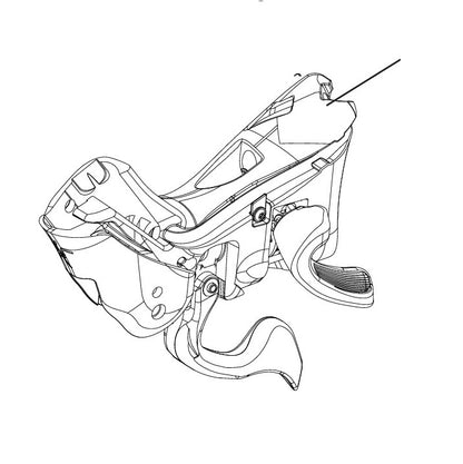 CAMPAGNOLO EKAR 13V Disc Brake Right Shifter Body
