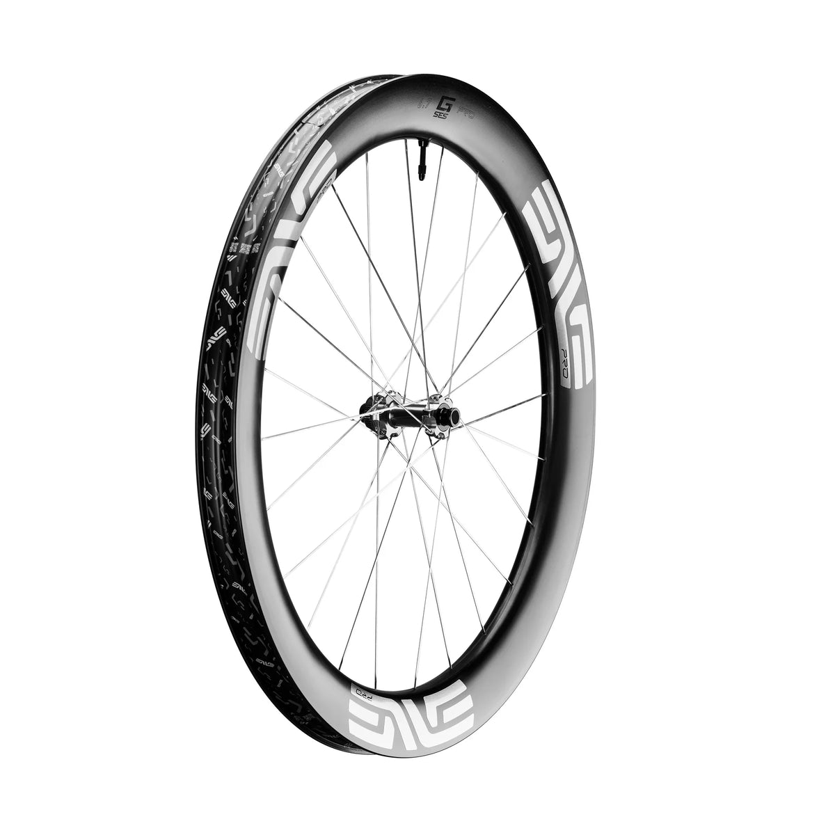 Forhjul ENVE G SES 6.7 PRO Tubeless Ready (Center Lock) Sort/Sølv