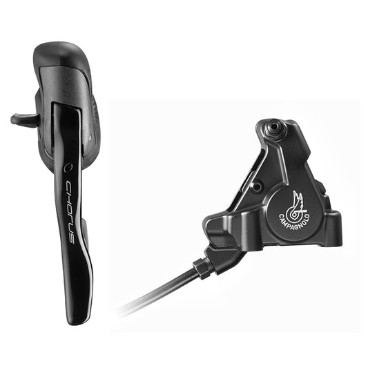 Αριστερός Μοχλός και Εμπρός Δαγκάνα 140mm CAMPAGNOLO CHORUS 12V Flat Mount Χωρίς Δίσκο