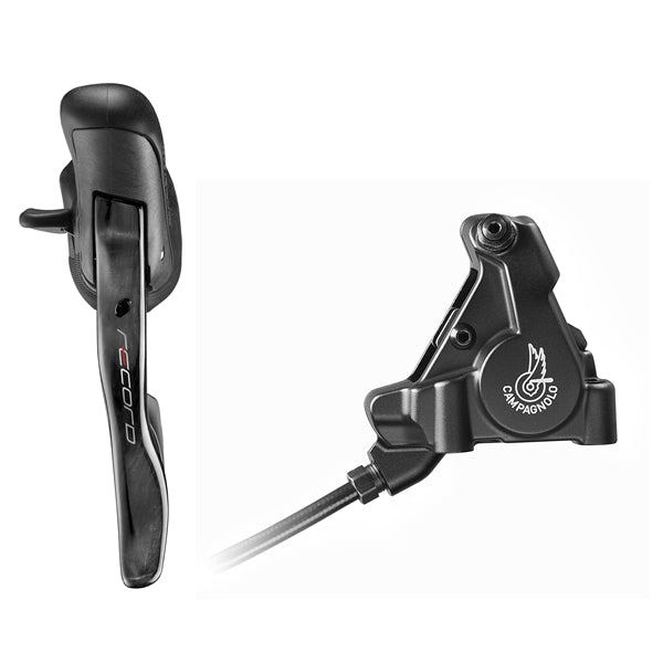 Levá páčka a přední třmen 140 mm CAMPAGNOLO RECORD FLAT MOUNT 2021