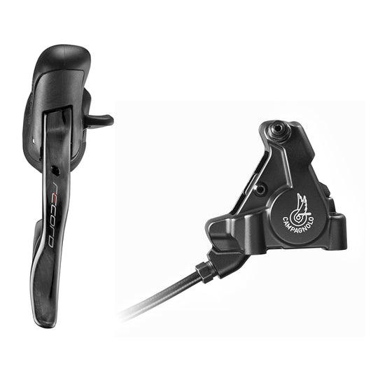 Right Lever and Rear Calliper 140mm CAMPAGNOLO RECORD Flat Mount Without Disc