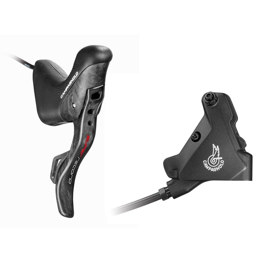 Δεξιός Μοχλός και Πίσω Δαγκάνα 140mm CAMPAGNOLO SUPER RECORD EPS Flat Mount Χωρίς Δίσκο