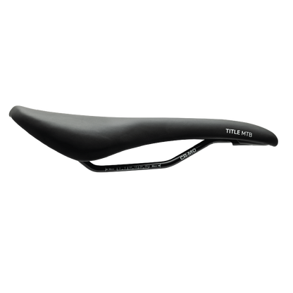 Selle Title ES1 Enduro črna, pogled s strani