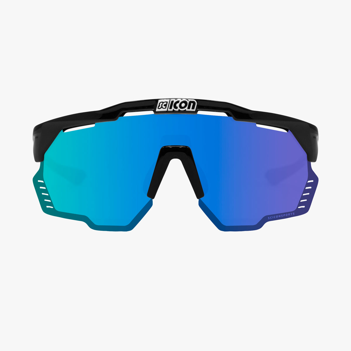 SCICON AEROSHADE KUNKEN Glasses Black Multimirror Blue