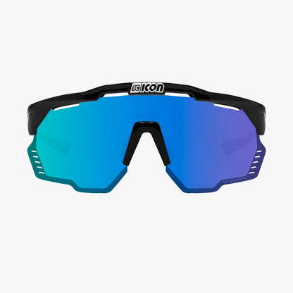 Očala SCICON AEROSHADE KUNKEN Črna Multimirror Modra