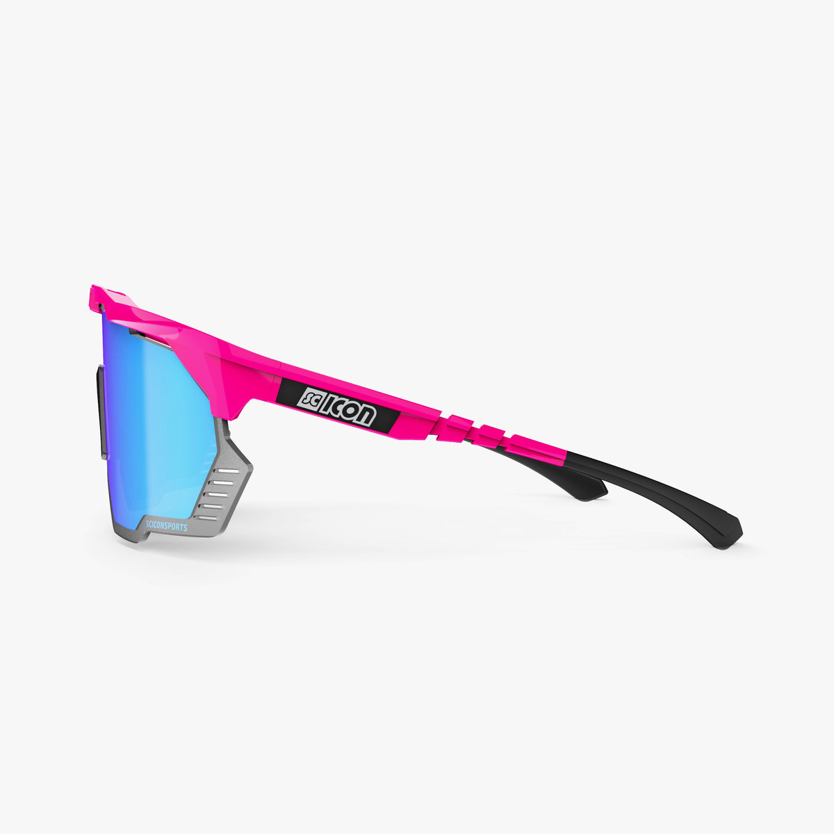 SCICON AEROSHADE KUNKEN Glasses Fluorescent Pink Blue Multimirror