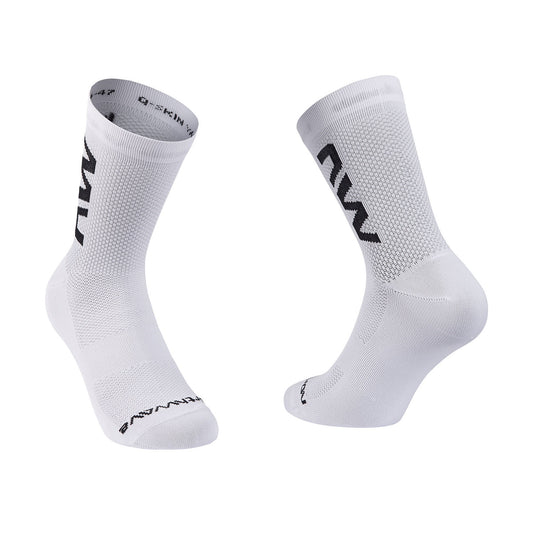 Κάλτσες NORTHWAVE EXTREME AIR MID Λευκό/Μαύρο