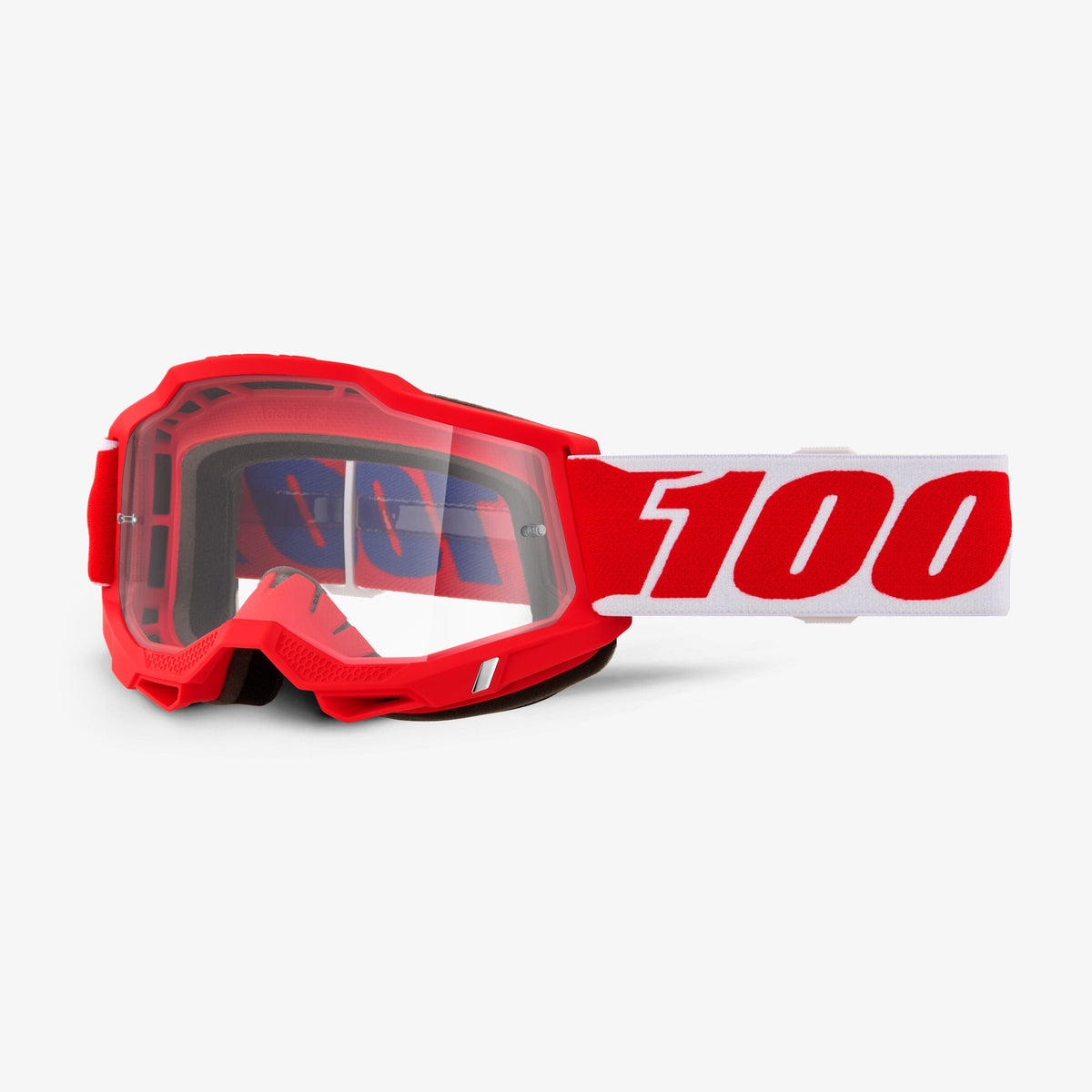 100% ACCURI 2 Rd001 crossglasögon med röd spegellins – vy 2