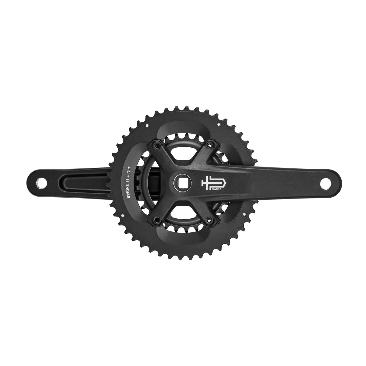 MICROSHIFT SWORD BLACK 2x9-speed 46/29 crankset FC-G7900-46