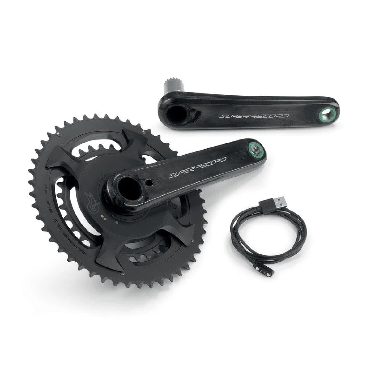 Kranksæt 12V CAMPAGNOLO SUPER RECORD WRL Effektmåler