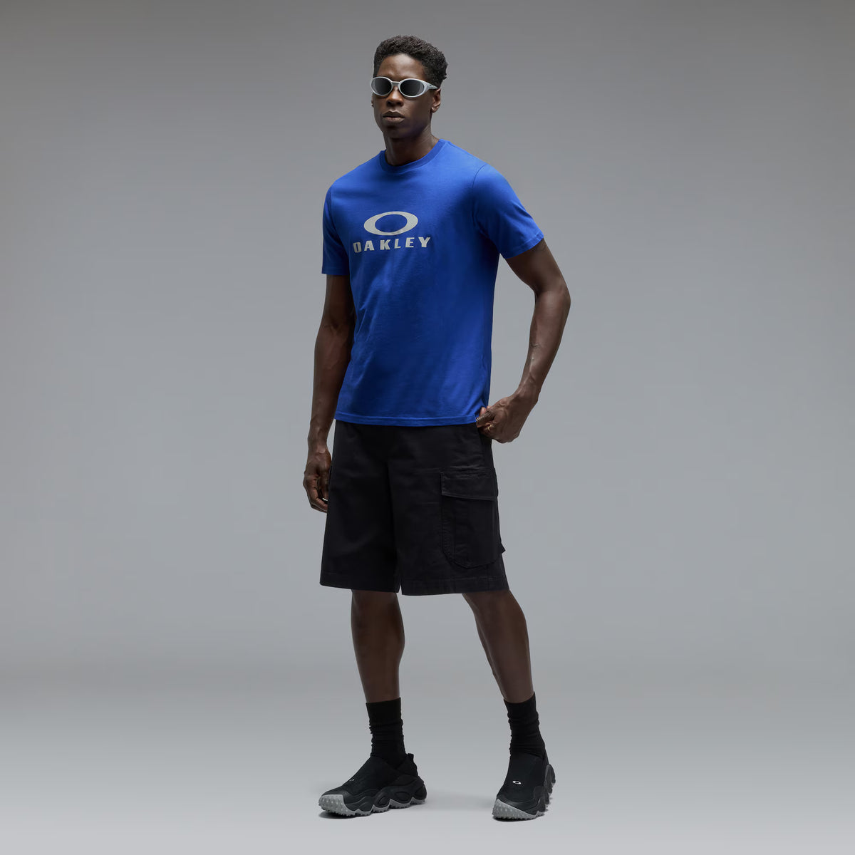 Tričko OAKLEY O BARK 2.0 Electric Blue
