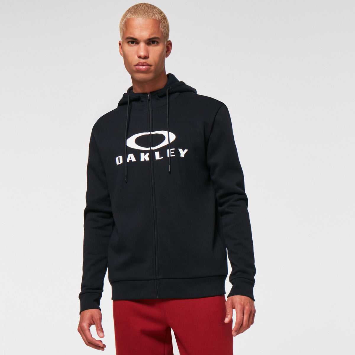 Φούτερ με Κουκούλα OAKLEY BARK FZ 2.0 Μαύρο/Λευκό