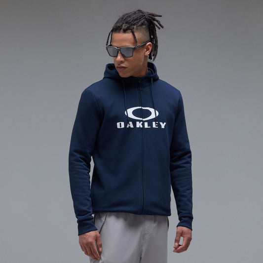 Mikina s kapucí OAKLEY BARK FZ 2.0 Modrá