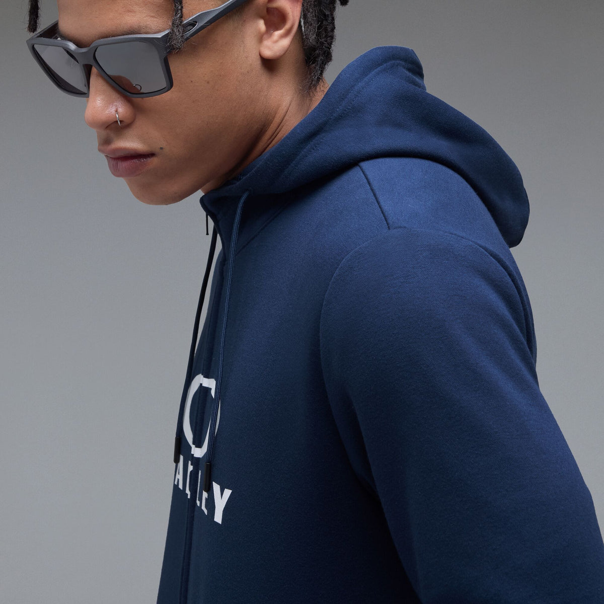 Φούτερ με Κουκούλα OAKLEY BARK FZ 2.0 Μπλε