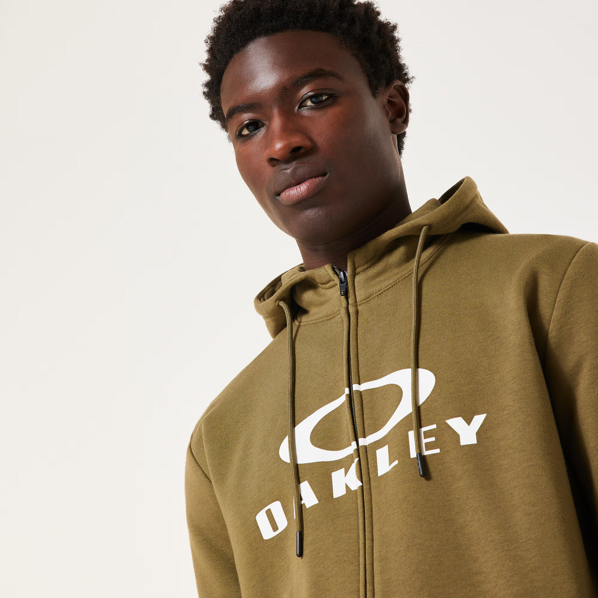 Hoodie OAKLEY BARK FZ 2.0 Army Green