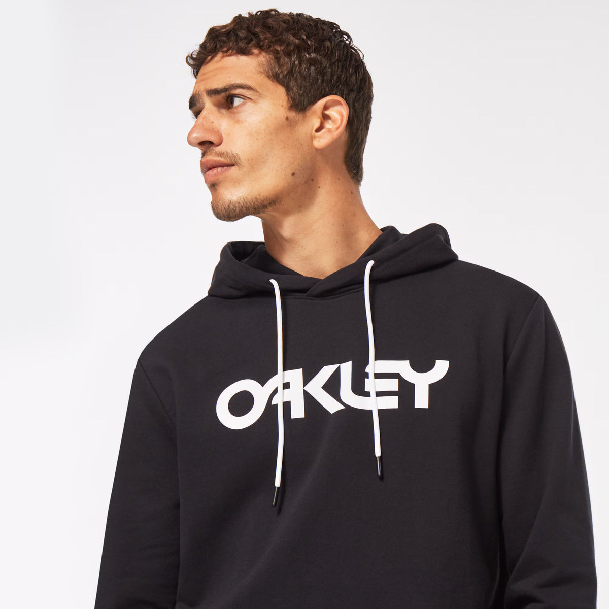 Huvtröja OAKLEY B1B PO 2.0 Svart/Vit