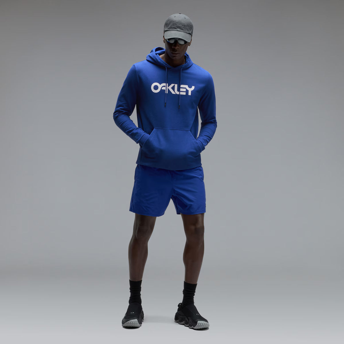 Huvtröja OAKLEY B1B PO 2.0 Electric Blue