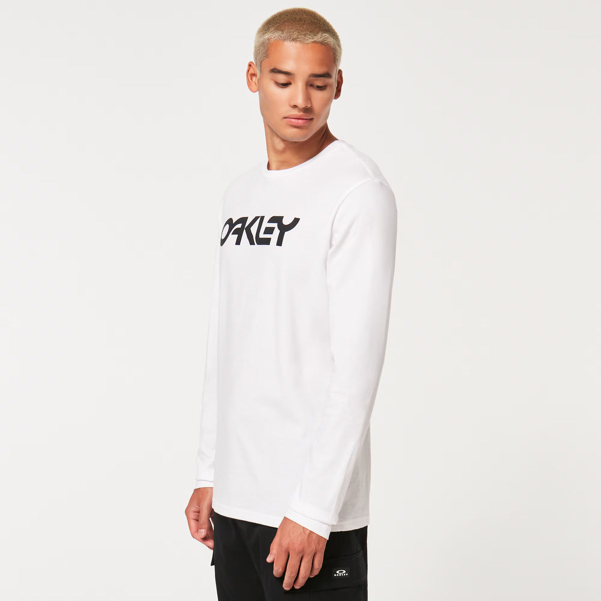 T-Shirt OAKLEY MARK II 2.0 Långärmad Vit/Svart