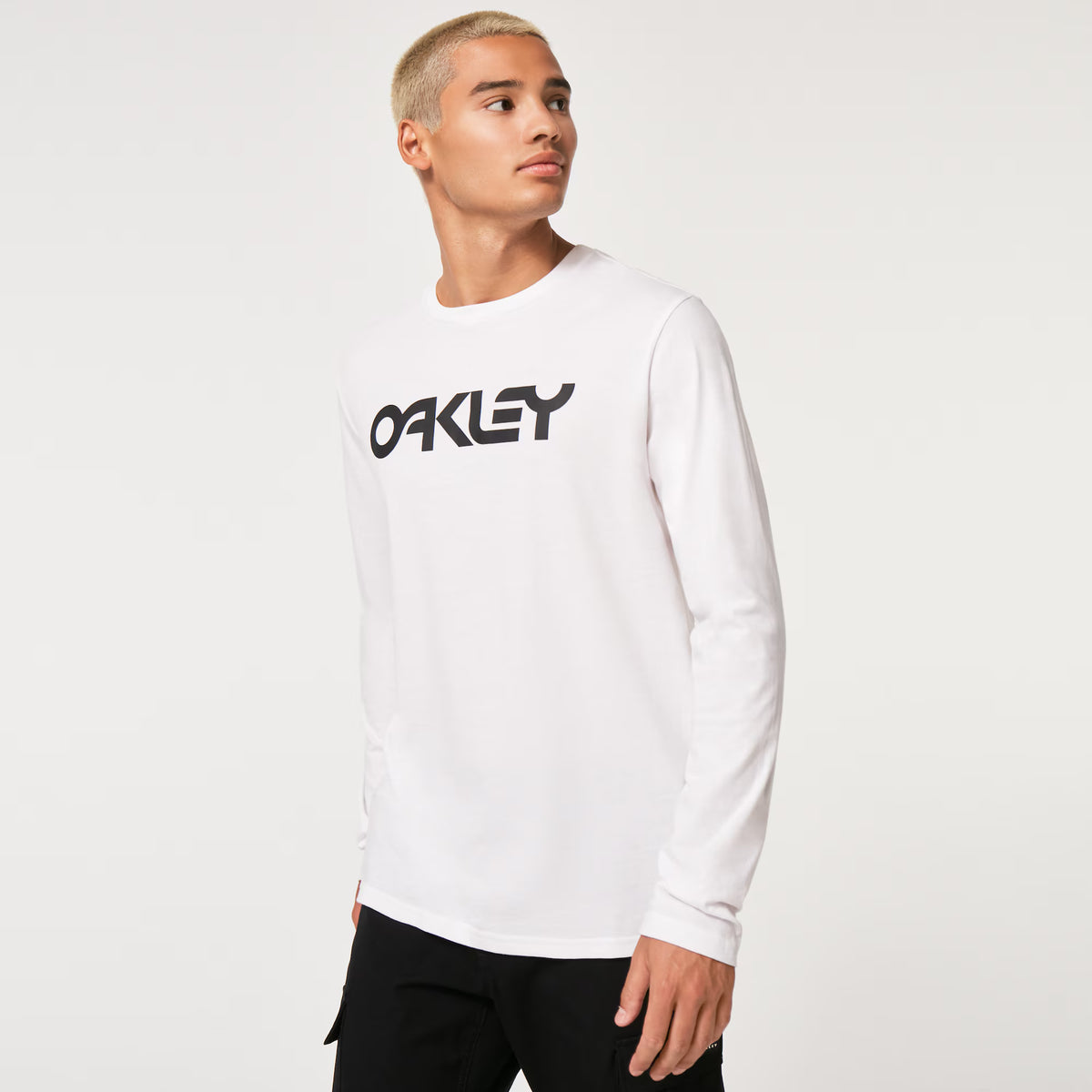T-Shirt OAKLEY MARK II 2.0 Långärmad Vit/Svart