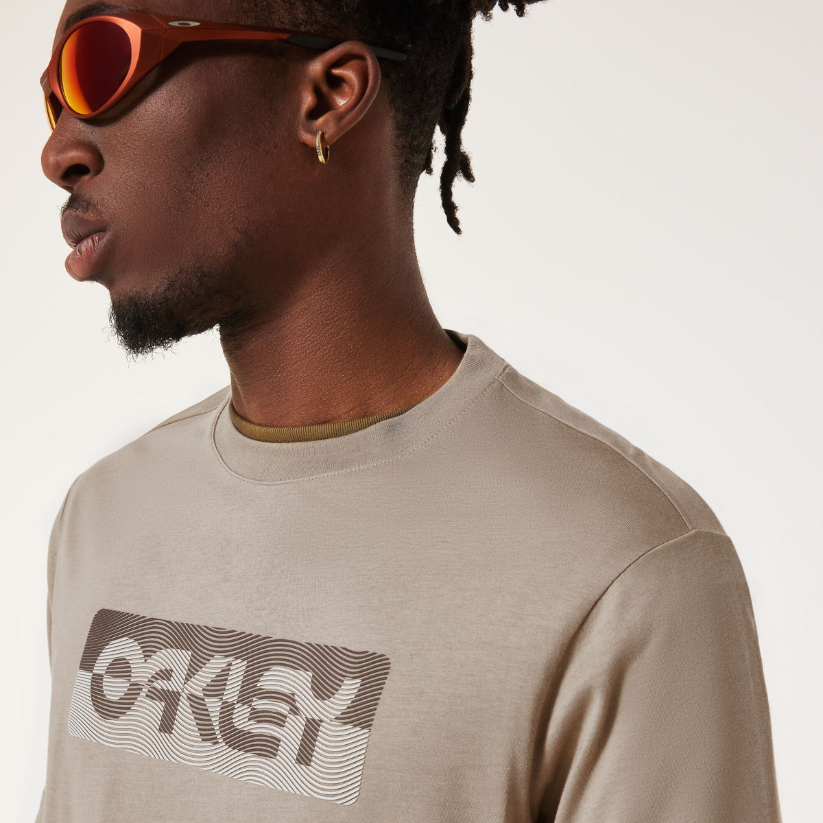 T-Shirt OAKLEY DUALITY B1B Béžová Pebble