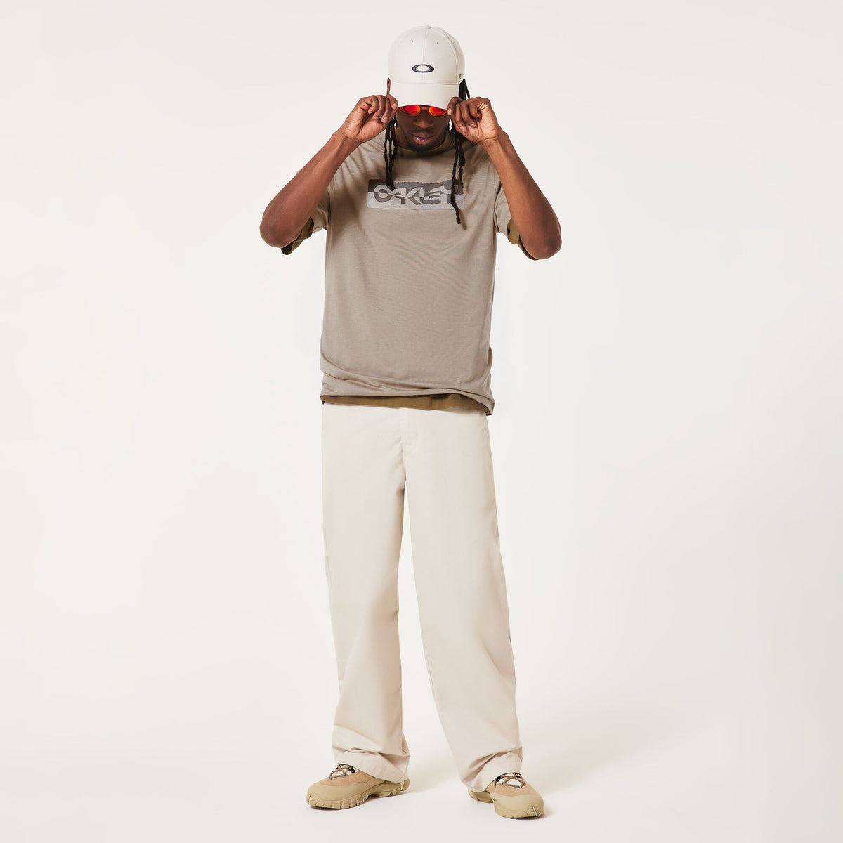 T-Shirt OAKLEY DUALITY B1B Béžová Pebble
