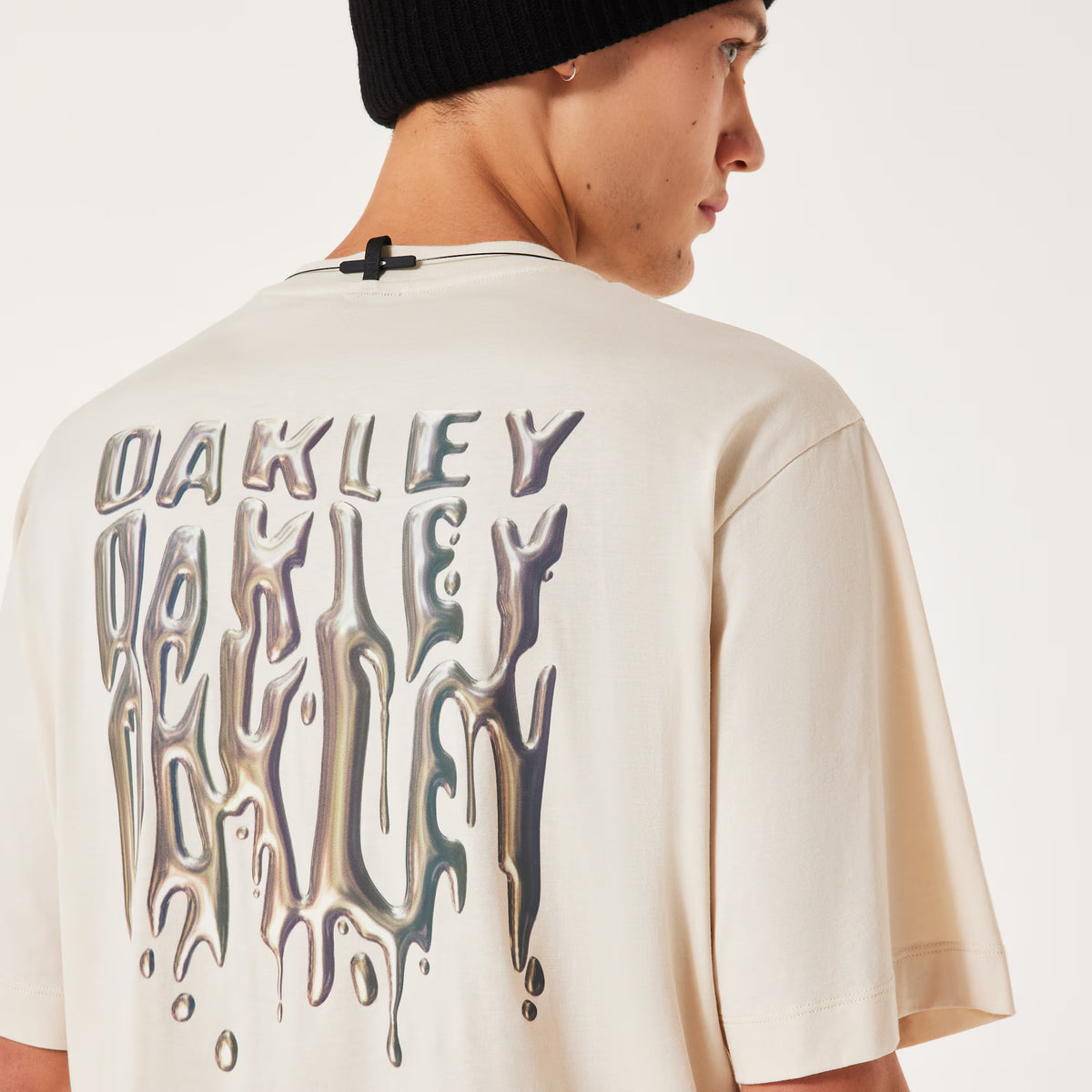 Koszulka OAKLEY STACKED METAL Mist