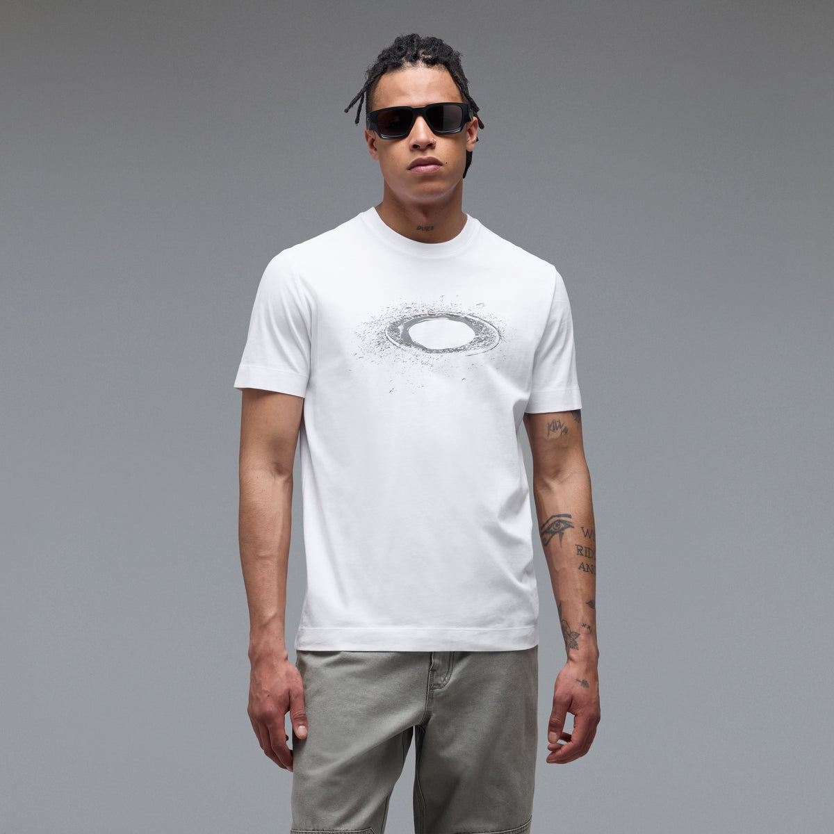 Μπλούζα T-Shirt OAKLEY LUNAR ELLIPSE Λευκή
