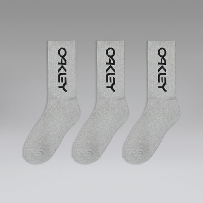 OAKLEY B1B SOCKS 2.0 Socks Grey (x3 pairs)