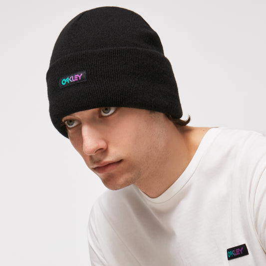 OAKLEY B1B GRADIENT PATCH Beanie Black