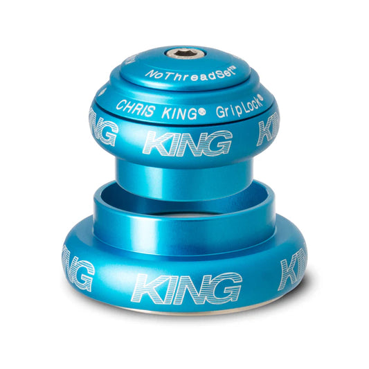 CHRIS KING NOTHREADSET 1"1/8-1.5" EC34/EC44 External Headset Turquoise