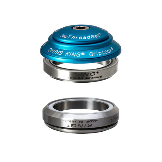CHRIS KING DROPSET 4 1"1/8 IS42 45° Integrated Headset Turquoise