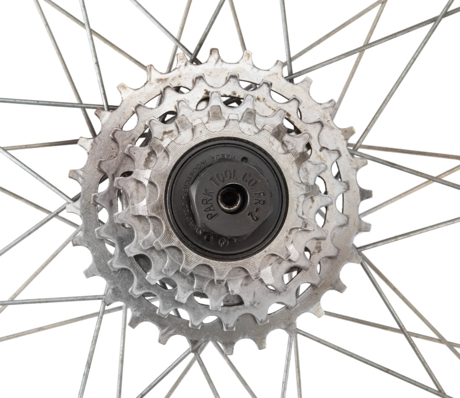 Park Tool FR-2 monteret i et Suntour-friløb med 2 hak