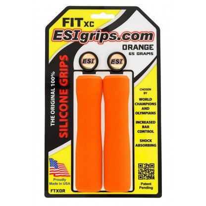 Grips ESI FIT XC (EXTRA CHUNKY/CHUNKY COMBO) 130 mm Orange