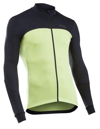 Tricou NORTHWAVE FORCE 2 Mânecă Lungă Galben/Negru