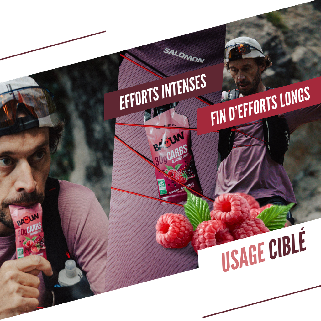 BAOUW Raspberry/Pomegranate Energy Gel (44g)