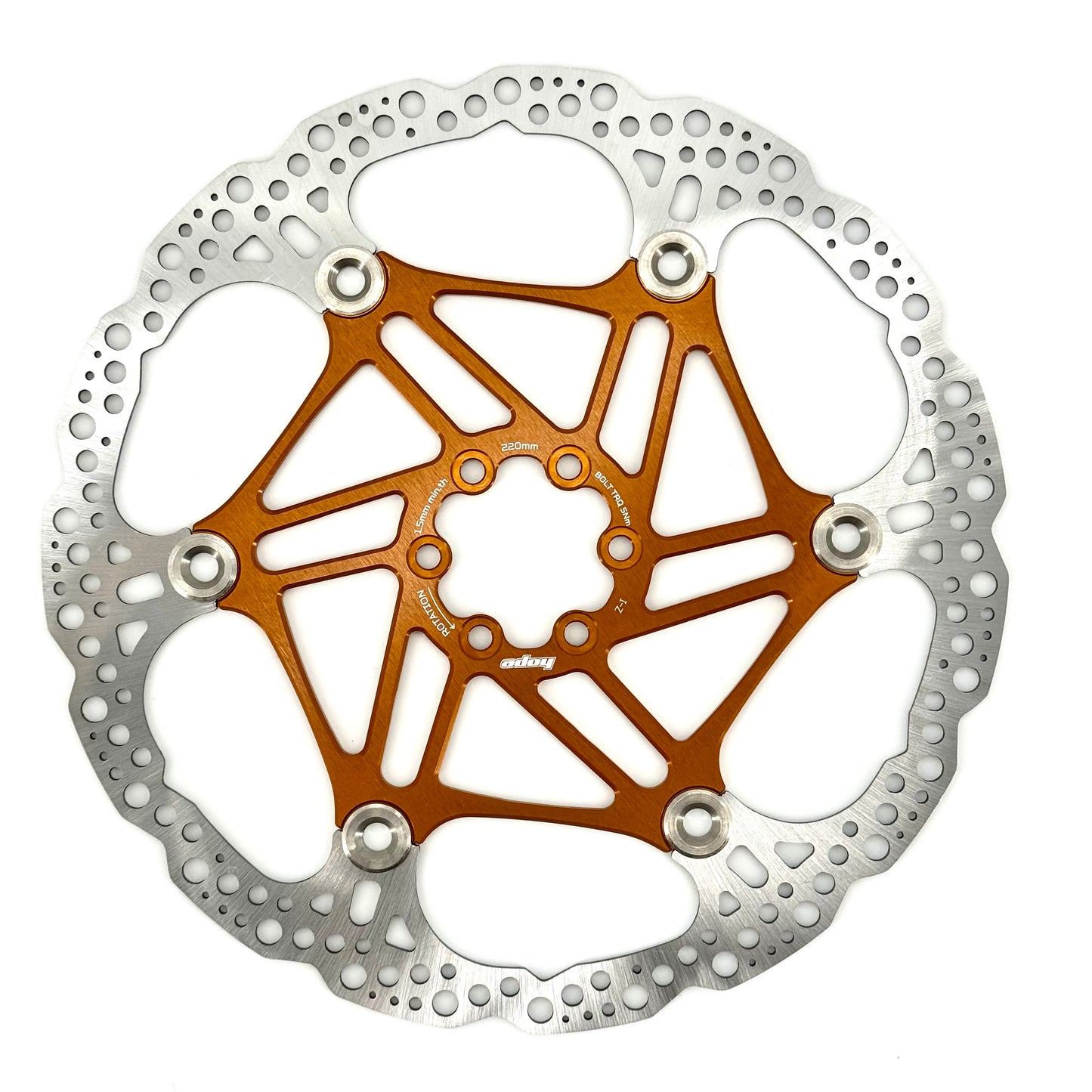 HOPE X2/E4/V4 6-Bolt Floating Disc Bronze