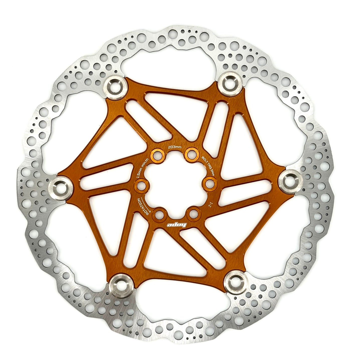 HOPE X2/E4/V4 6-Bolt Floating Disc Bronze