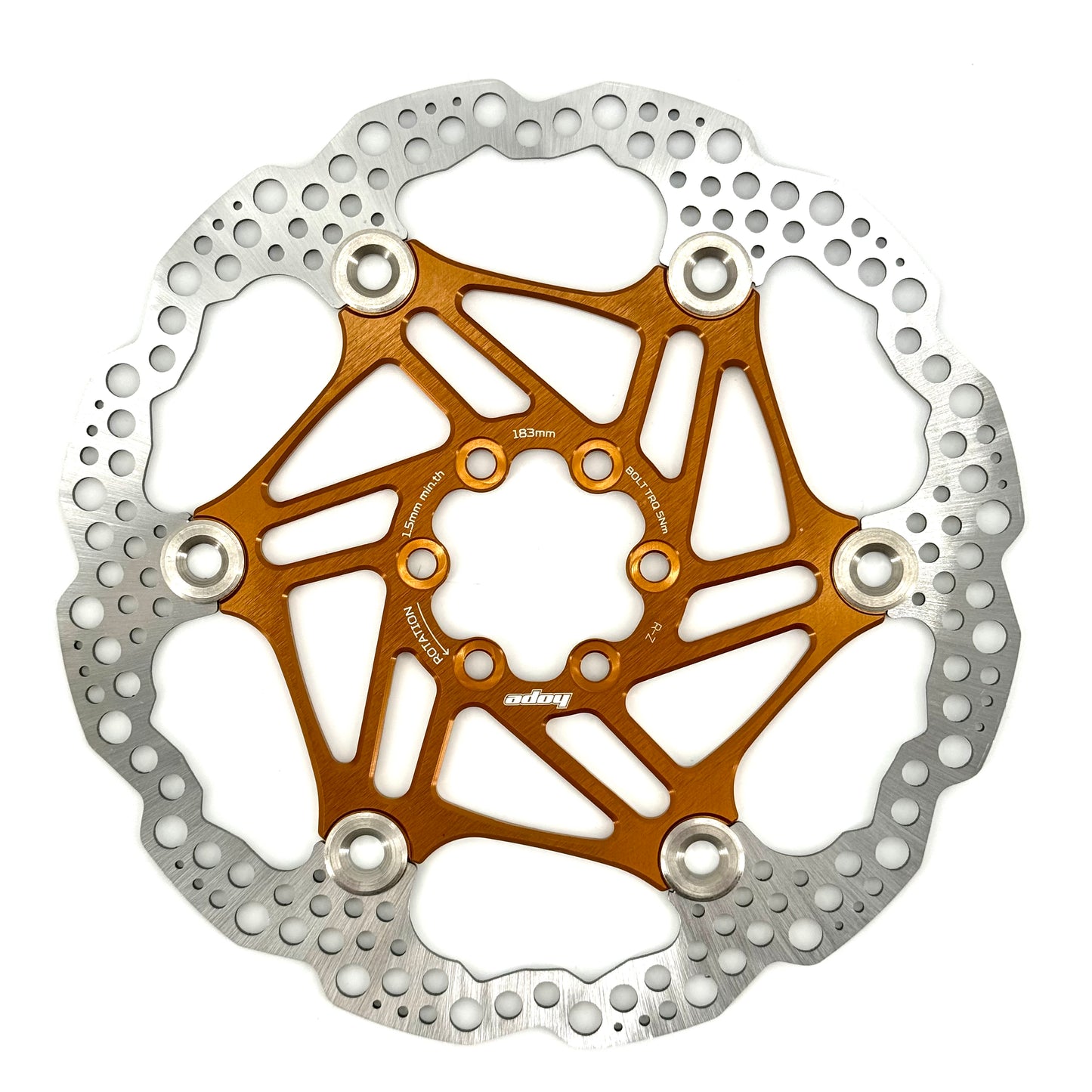 HOPE X2/E4/V4 6-Bolt Floating Disc Bronze